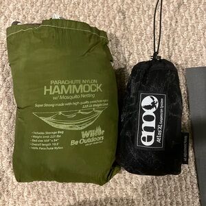 For Max only Green Parachute Nylon Hammock